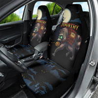 Halloween Raccoon Jimothy Car Seat Cover