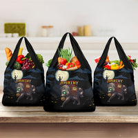 Halloween Raccoon Jimothy Grocery Bag