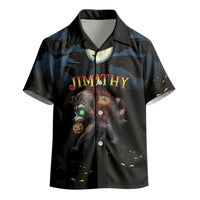 Halloween Raccoon Jimothy Personalized Kid Hawaiian Shirt