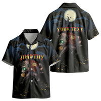 Halloween Raccoon Jimothy Personalized Kid Hawaiian Shirt