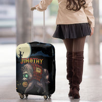 Halloween Raccoon Jimothy Luggage Cover