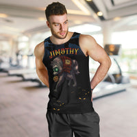 Halloween Raccoon Jimothy Personalized Men Tank Top
