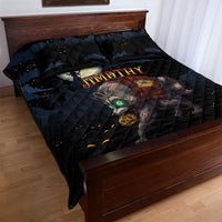 Halloween Raccoon Jimothy Quilt Bed Set