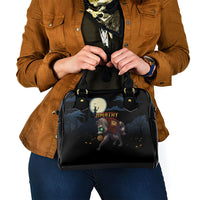 Halloween Raccoon Jimothy Shoulder Handbag