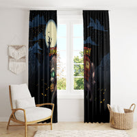 Halloween Raccoon Jimothy Window Curtain
