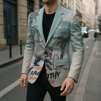 Hot Jimothy Summer Retro Style Blazer