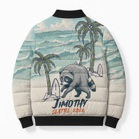 Hot Jimothy Summer Retro Style Bomber Puffer Jacket