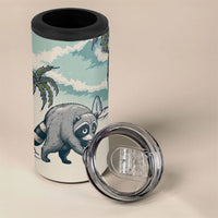 Hot Jimothy Summer Retro Style 4 in 1 Can Cooler Tumbler