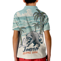 Hot Jimothy Summer Retro Style Kid Polo Shirt