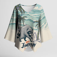 Hot Jimothy Summer Retro Style Kimono Sleeve Blouse