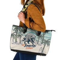 Hot Jimothy Summer Retro Style Leather Tote Bag