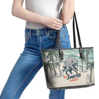 Hot Jimothy Summer Retro Style Leather Tote Bag
