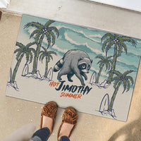 Hot Jimothy Summer Retro Style Rubber Doormat