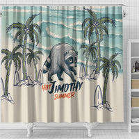 Hot Jimothy Summer Retro Style Shower Curtain
