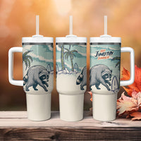 Hot Jimothy Summer Retro Style Tumbler With Handle