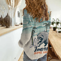 Hot Jimothy Summer Retro Style Women Casual Shirt