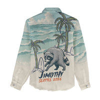 Hot Jimothy Summer Retro Style Women Casual Shirt