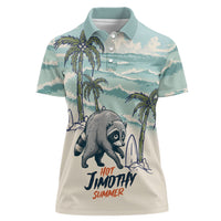 Hot Jimothy Summer Retro Style Women Polo Shirt