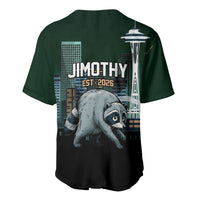 Raccoon Jimothy Runs This City Baseball Jersey