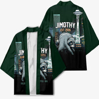 Raccoon Jimothy Runs This City Kimono