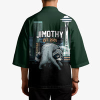 Raccoon Jimothy Runs This City Kimono