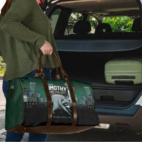 Raccoon Jimothy Runs This City Travel Bag