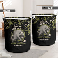 Raccoon Jimothy Meme Laundry Basket What Am I Looking At