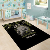 Raccoon Jimothy Meme Area Rug What Am I Looking At