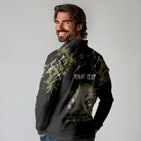 Personalized Raccoon Jimothy Meme Long Sleeve Polo Shirt What Am I Looking At