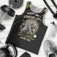 Personalized Raccoon Jimothy Meme Men Tank Top What Am I Looking At