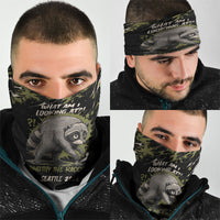 Raccoon Jimothy Meme Neck Gaiter What Am I Looking At