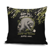 Raccoon Jimothy Meme Pillow Cover What Am I Looking At