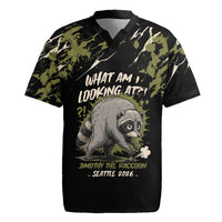 Personalized Raccoon Jimothy Meme Rugby Jersey What Am I Looking At