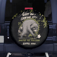 Raccoon Jimothy Meme Spare Tire Cover What Am I Looking At