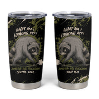 Personalized Raccoon Jimothy Meme Tumbler Cup What Am I Looking At