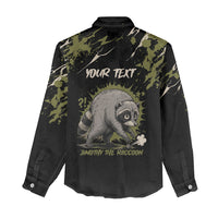 Personalized Raccoon Jimothy Meme Women Casual Shirt What Am I Looking At