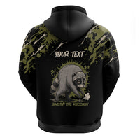 Personalized Raccoon Jimothy Meme Zip Hoodie What Am I Looking At