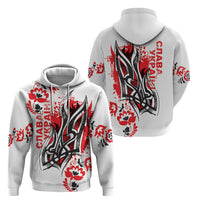 Ukrainian Heritage Tryzub Floral Hoodie Ykpaiha Folk Art