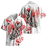 Ukrainian Heritage Tryzub Floral Kid Hawaiian Shirt Ykpaiha Folk Art
