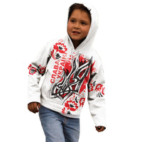 Ukrainian Heritage Tryzub Floral Kid Hoodie Ykpaiha Folk Art