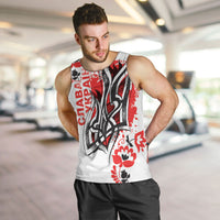 Ukrainian Heritage Tryzub Floral Men Tank Top Ykpaiha Folk Art