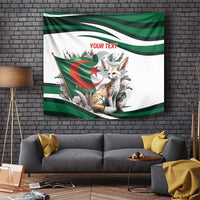 Algeria Fennec Fox Personalized Tapestry with Algerian Culture and Nature - Wonder Print Shop