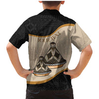 Algeria Tajine Dish Personalized Family Matching Mermaid Dress and Hawaiian Shirt with African Tribal Pattern LT9 - Wonder Print Shop