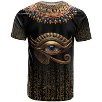 Egypt Eyes Of Horus T Shirt with Egyptian Hieroglyphs - Wonder Print Shop