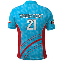 Custom Kuwait Cricket Polo Shirt Kuwayt Sporty Pattern - Wonder Print Shop