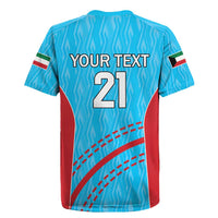 Custom Kuwait Cricket Rugby Jersey Kuwayt Sporty Pattern - Wonder Print Shop