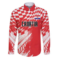 Croatia Rugby Custom Family Matching Puletasi and Hawaiian Shirt Chessboard with Sporty Pattern - Wonder Print Shop