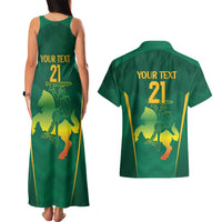 Lithuania Rugby Custom Couples Matching Tank Maxi Dress and Hawaiian Shirt Lietuvos Nacionaline Regbio Sąjungos Komanda LT9 - Wonder Print Shop