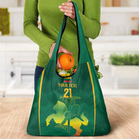 Lithuania Rugby Custom Grocery Bag Lietuvos Nacionaline Regbio Sąjungos Komanda