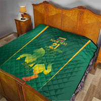 Lithuania Rugby Custom Quilt Lietuvos Nacionaline Regbio Sąjungos Komanda - Wonder Print Shop
